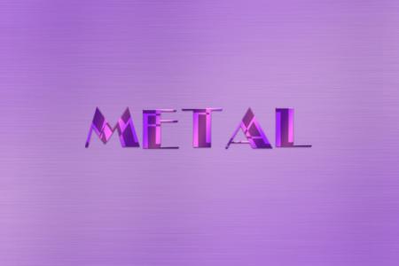 Metal Purple Dual Effect