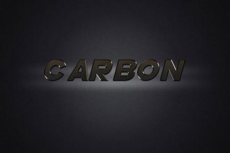 Carbon Text Effect
