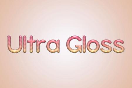 Ultra Gloss Text Effect Online