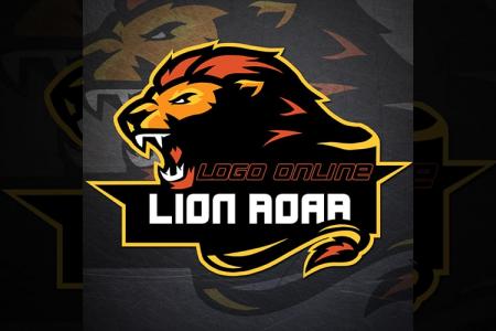 Create Lion Logo Mascot Online
