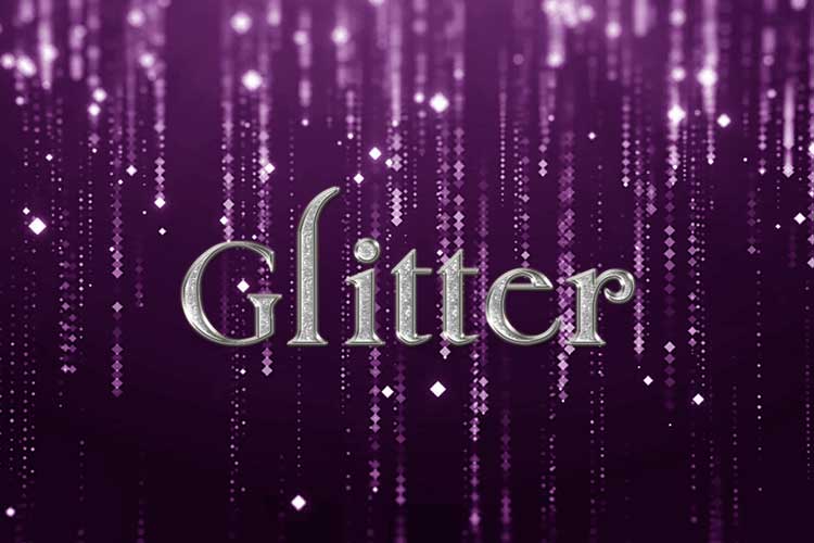 Glitter text generator