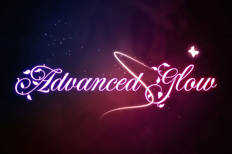 Free Advanced Glow Text Effect 7608