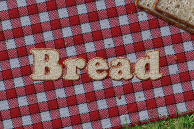 Bread Text Effect Online