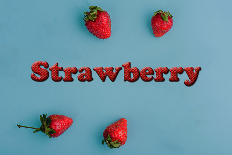 Strawberry Text Effect Online