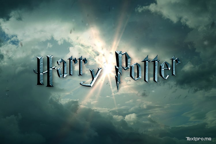 Create Harry Potter text effect online