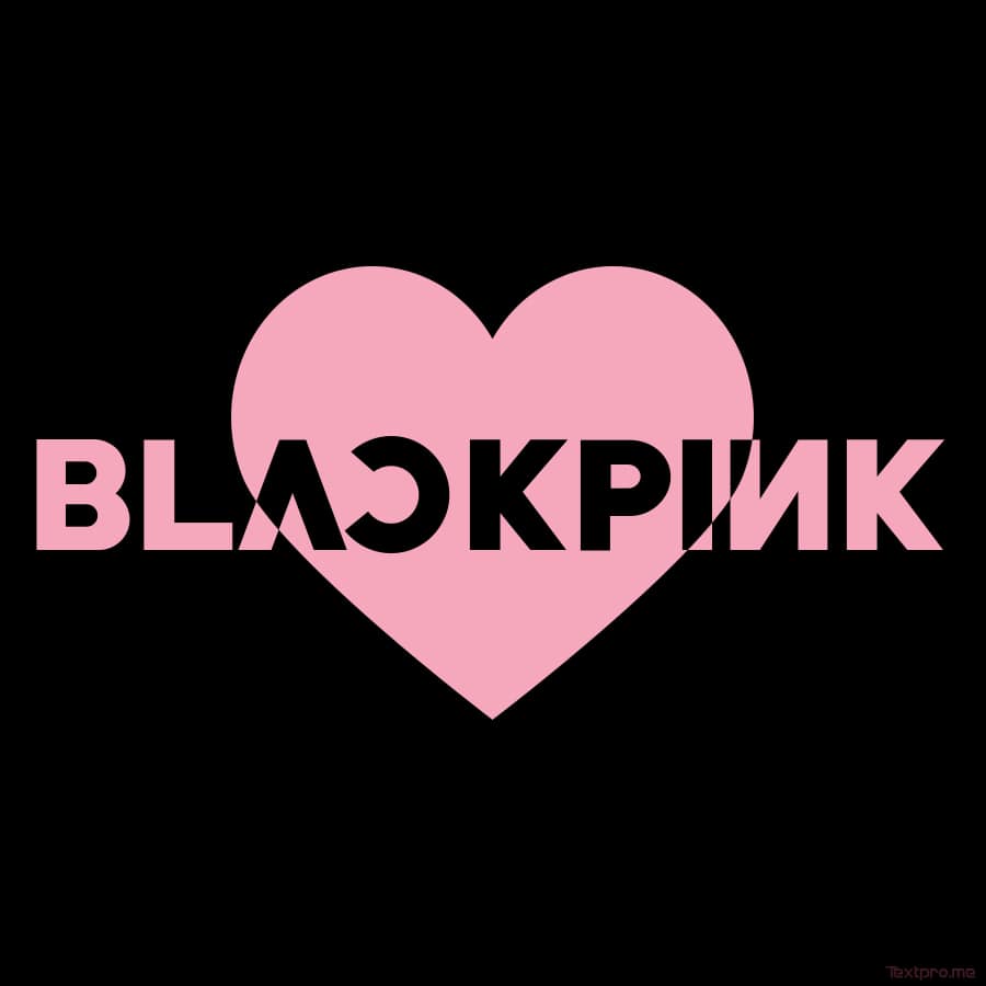 Create Blackpink style logo effects online