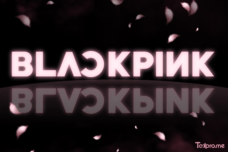 Create neon light Blackpink logo text effect online